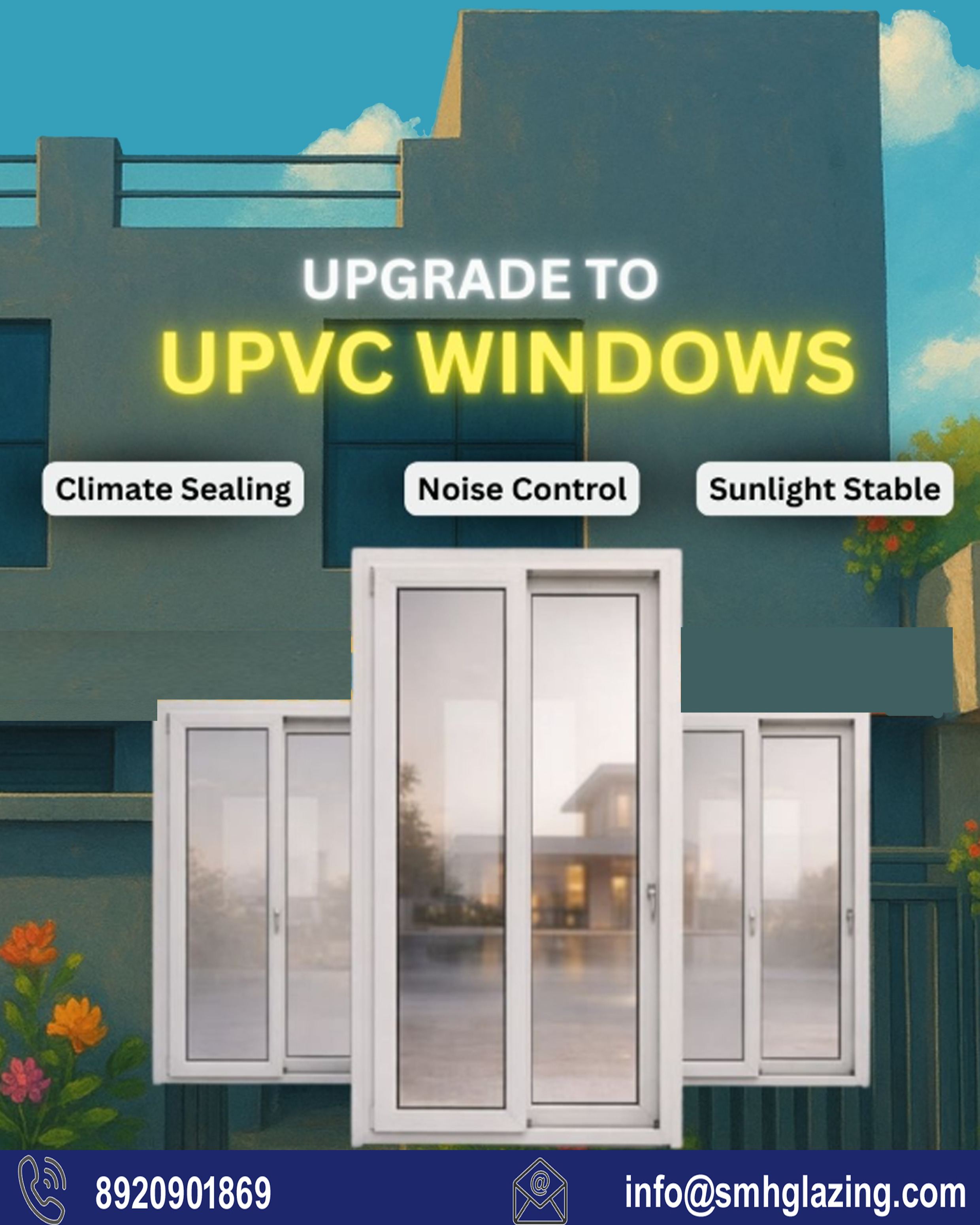Instagram reel: villa windows project